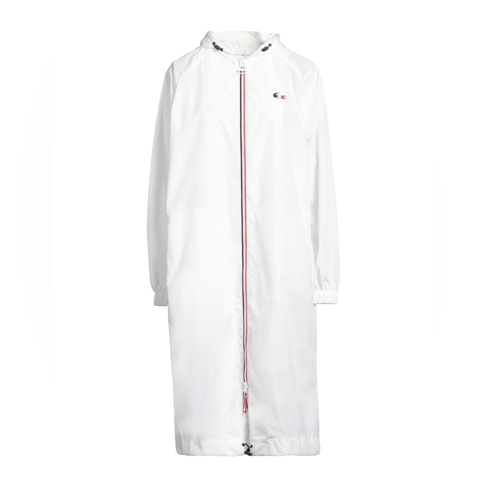 🔥🔥🔥 Lacoste unisex white rain coat , size S/M men or M/L women🔥🔥🔥